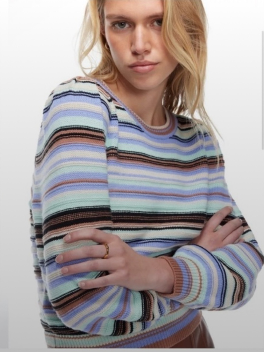 Aritzia Wilfred Seabrook Sweater Merino Wool Blend - Picture 5 of 15